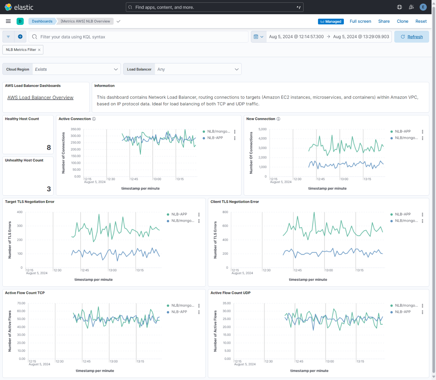 metricbeat aws nlb overview