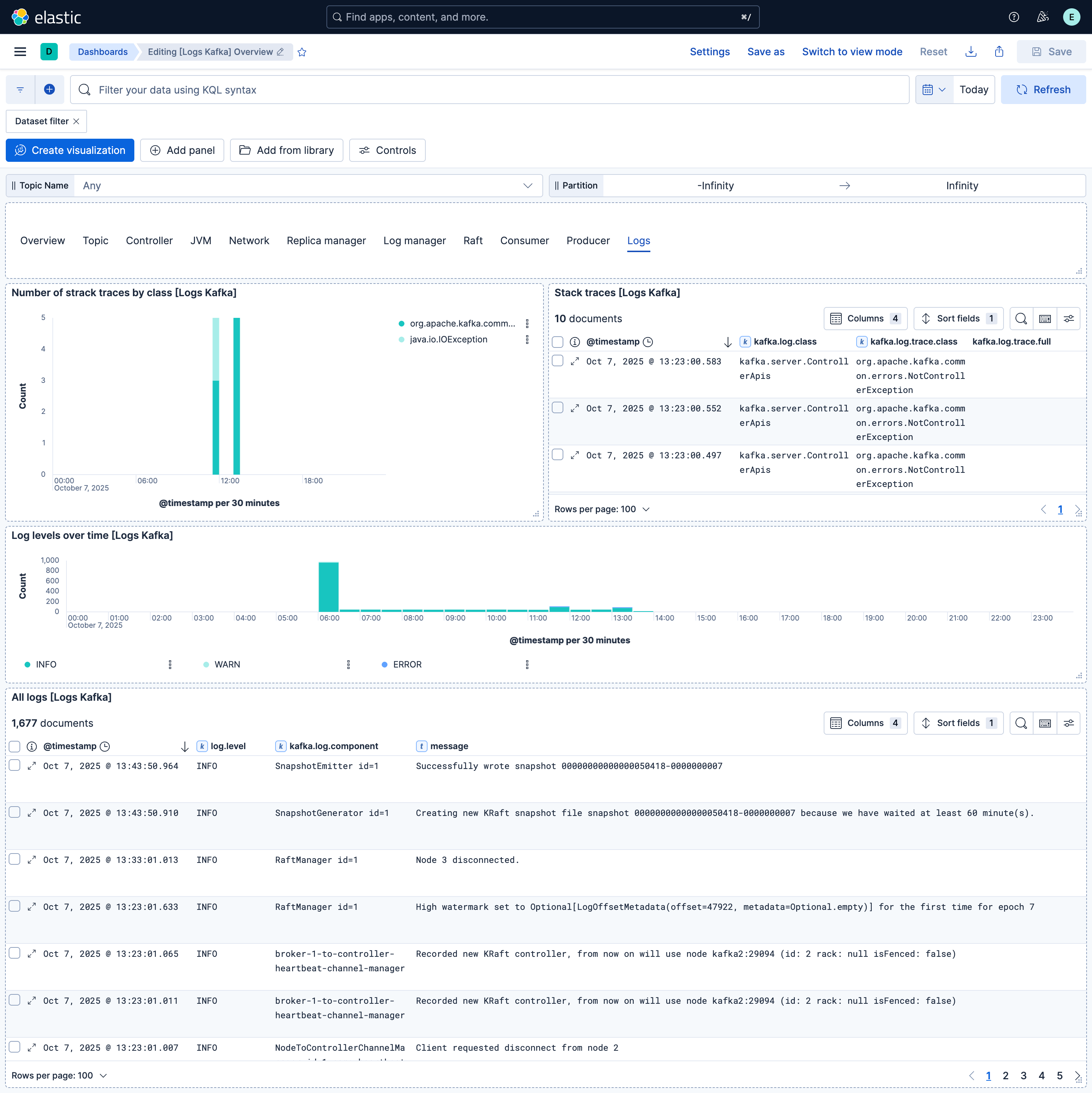 filebeat kafka logs overview