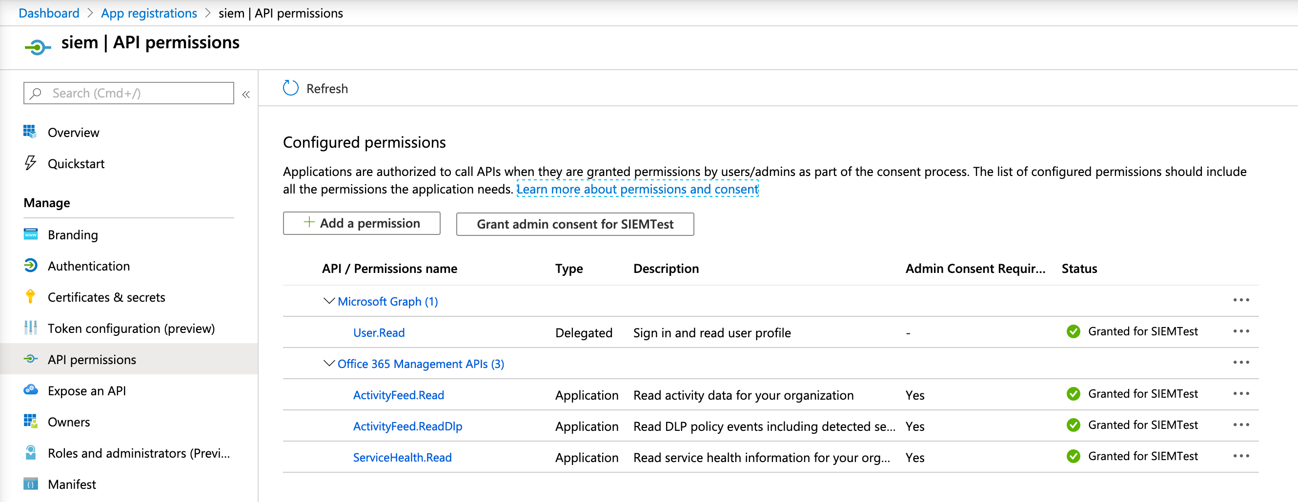 Azure Permissions