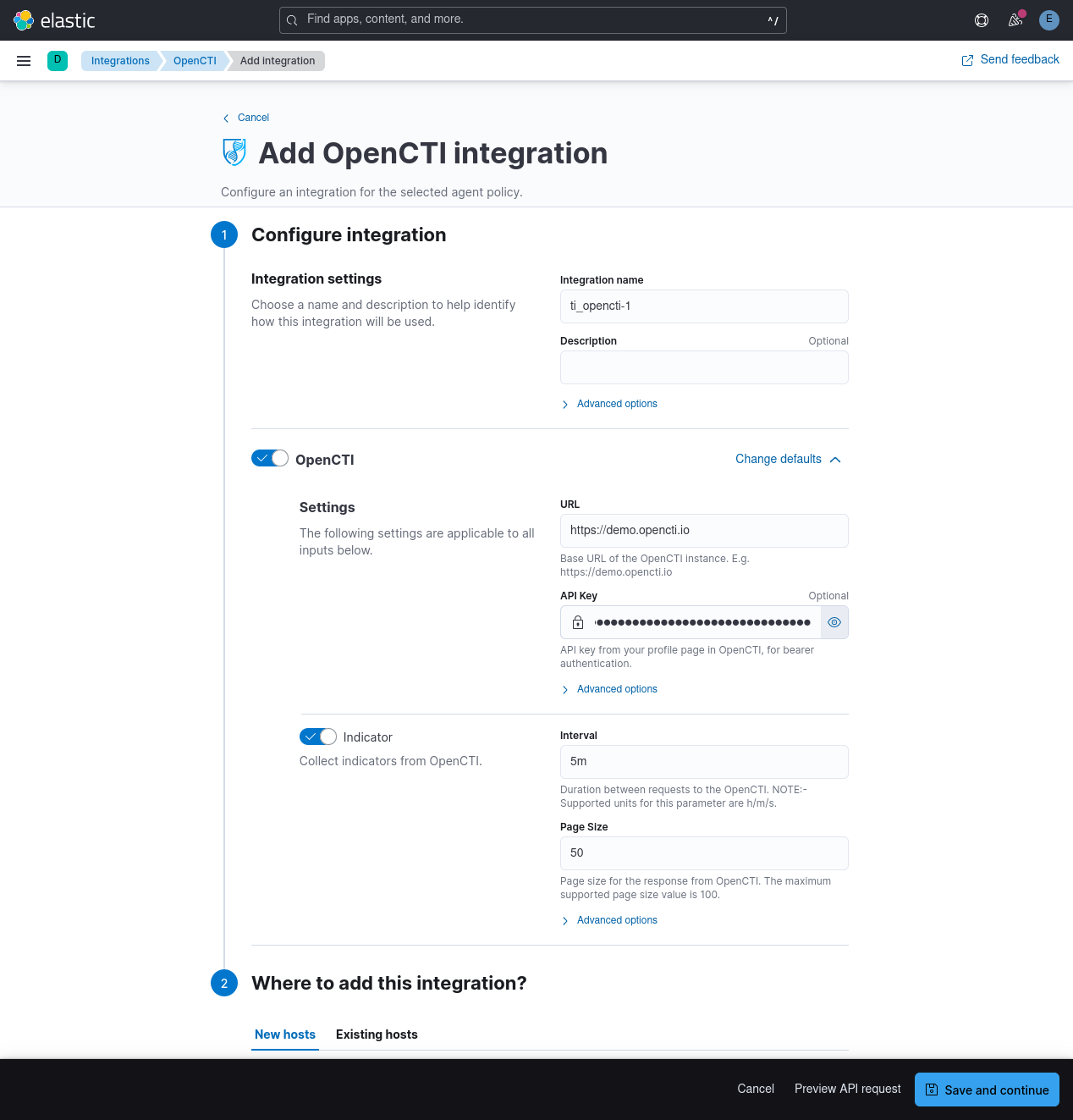 Add OpenCTI integration