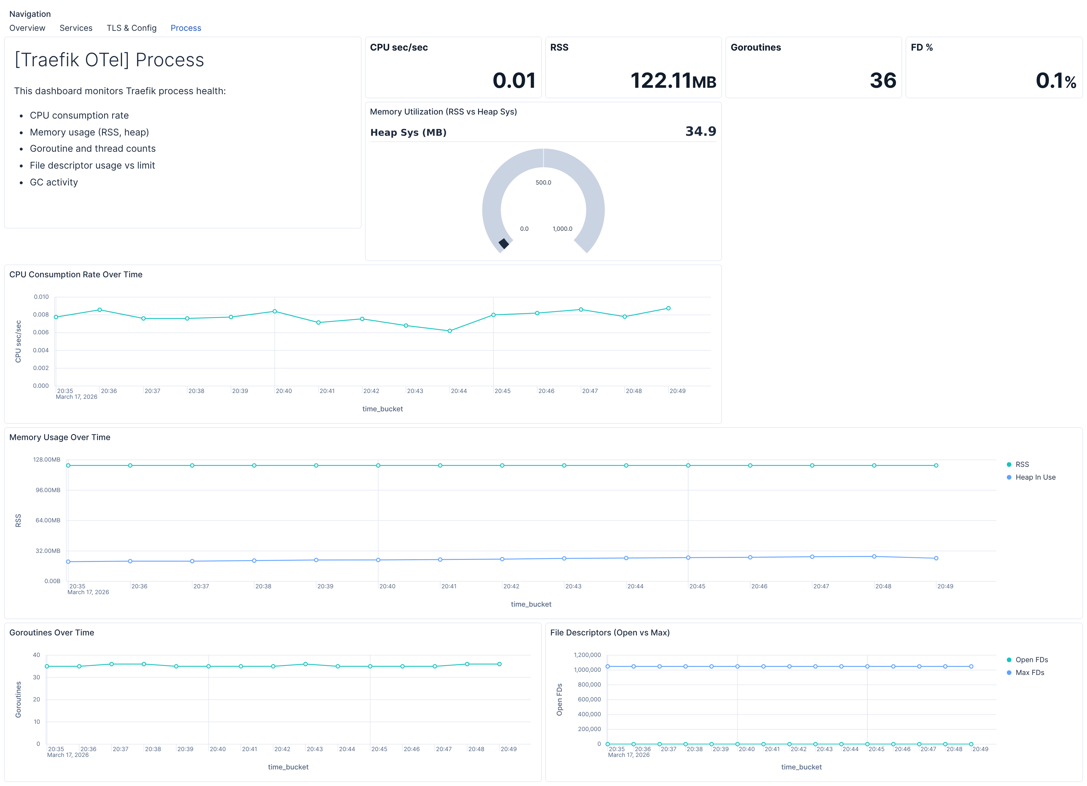 Traefik Process