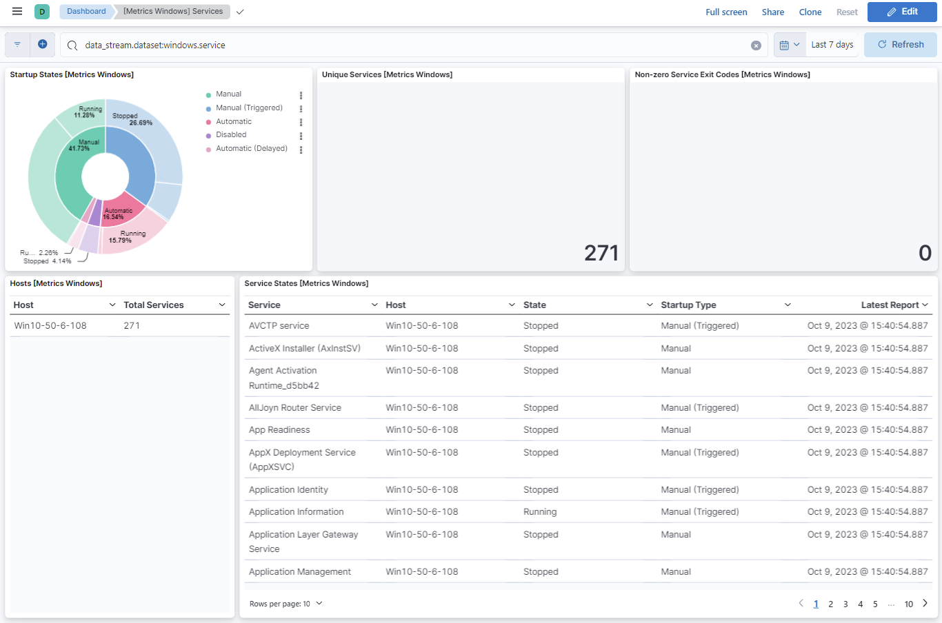 metricbeat windows service